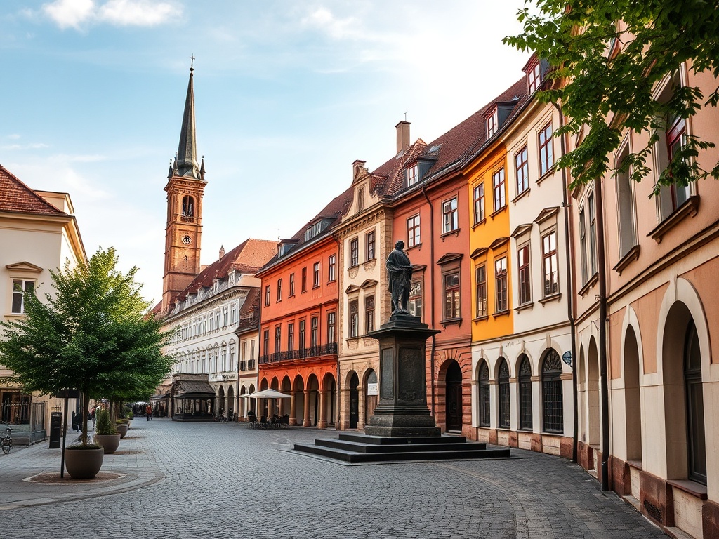 Malownicza ulica w Milanówku z zabytkowymi willami i zielenią